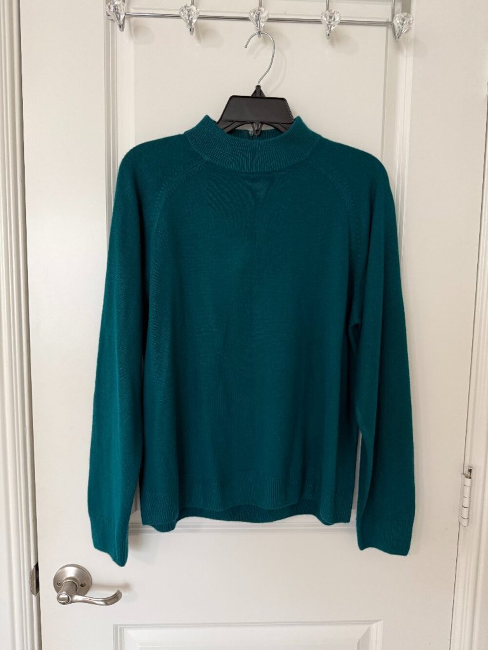 Vintage Crystal-Kobe Mock Neck Sweater XL